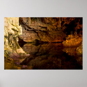La grotte de Neptune, affiche de la Sardaigne