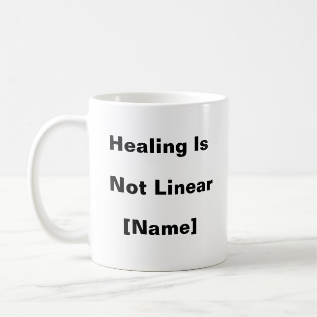 La guérison n'est pas une tasse linéaire - Santé m (Gauche)