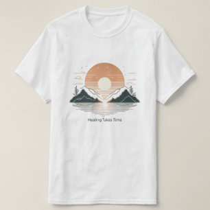"La guérison prend du temps" T-Shirt minimaliste