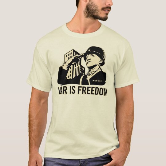 La guerre est liberté t-shirt
