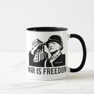 La guerre est tasse de liberté