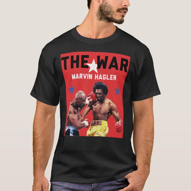 La guerre Hagler / Hearns Essential T-Shirt (Devant)