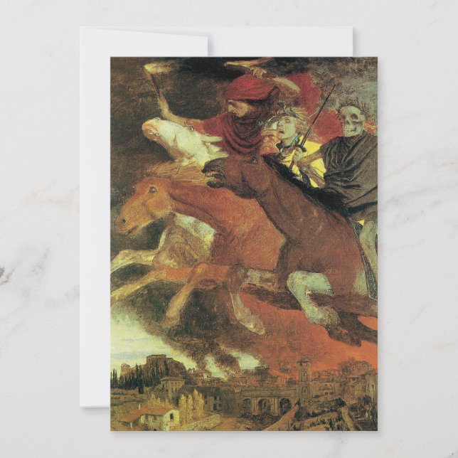 La Guerre par Arnold Böcklin, Symbolisme Ancien Ar (Devant)