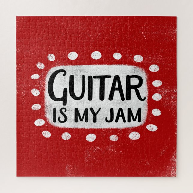 La Guitare Est Mon Jam Jigsaw Puzzle (Vertical)