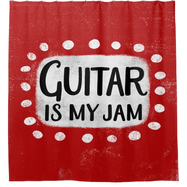 La Guitare Est Mon Rideau De Douche De Jam (Devant)
