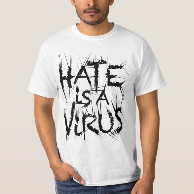 La Haine Est Un Tshirt Virus Sharp Pain 1 (Devant)