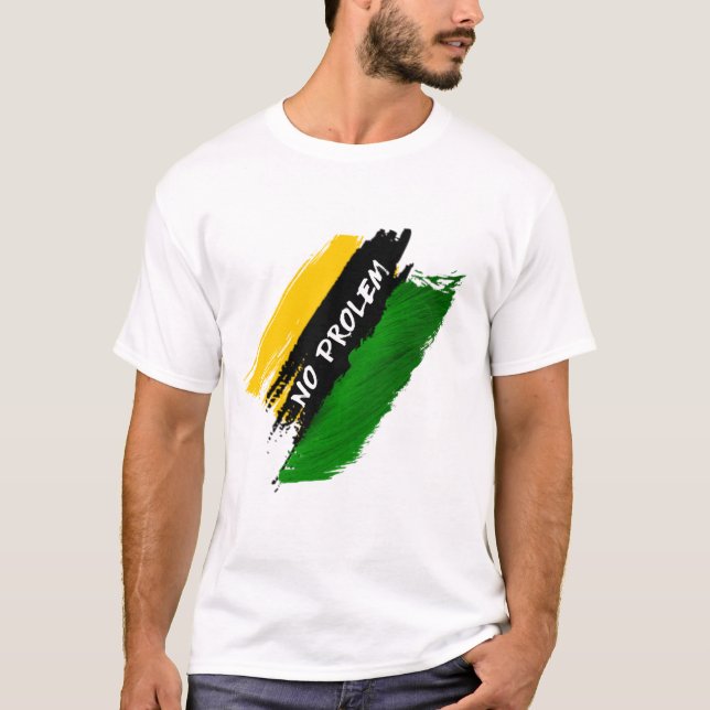 La Jamaïque aucun T-shirt de problème (Devant)