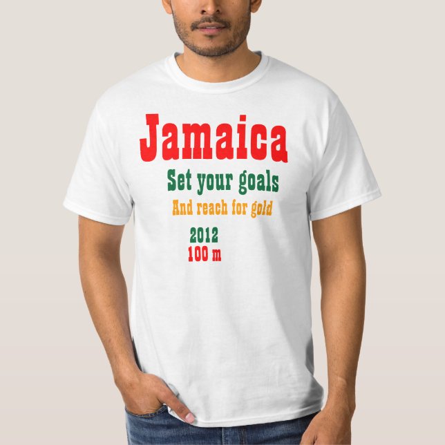 La Jamaïque met vos t-shirts (Devant)