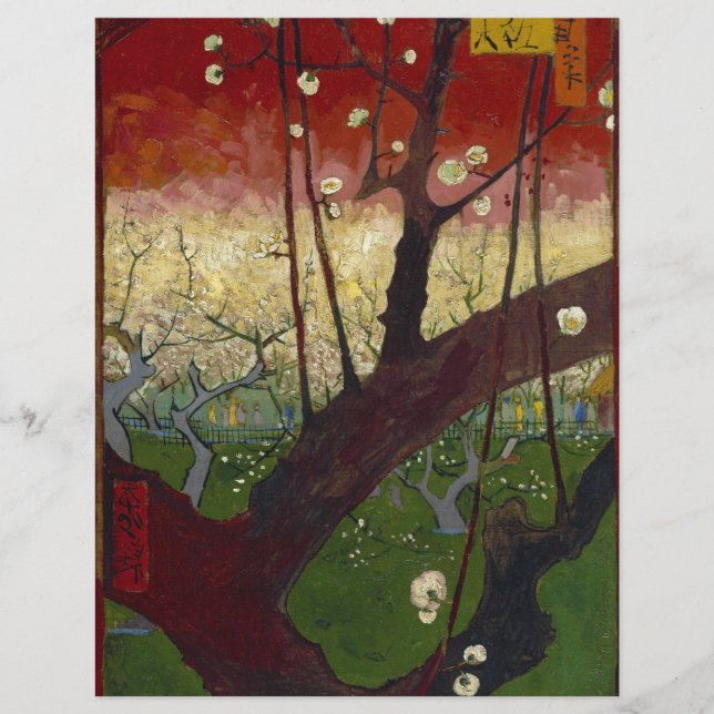 La japonaise de Van Gogh après Hiroshige (Devant)