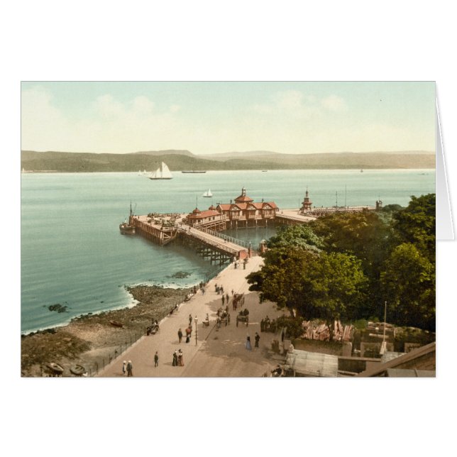 La jetée à Dunoon, Argyll et Bute, Écosse (Devant horizontal)