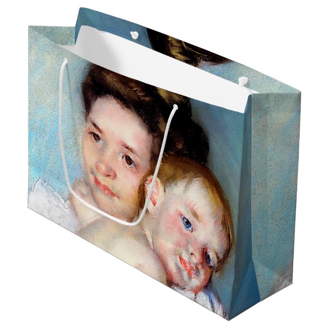 La Jeune Mère, Cassatt Grand Sac Cadeau (Devant Angle)