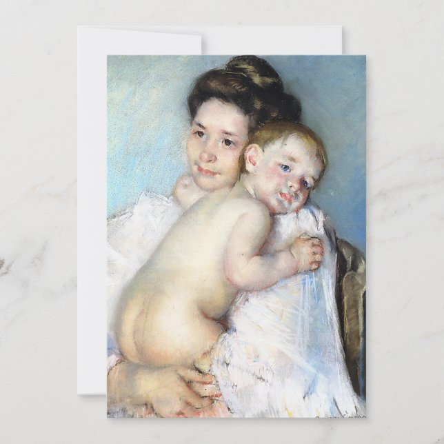 La jeune mère | Mary Cassatt (Devant)