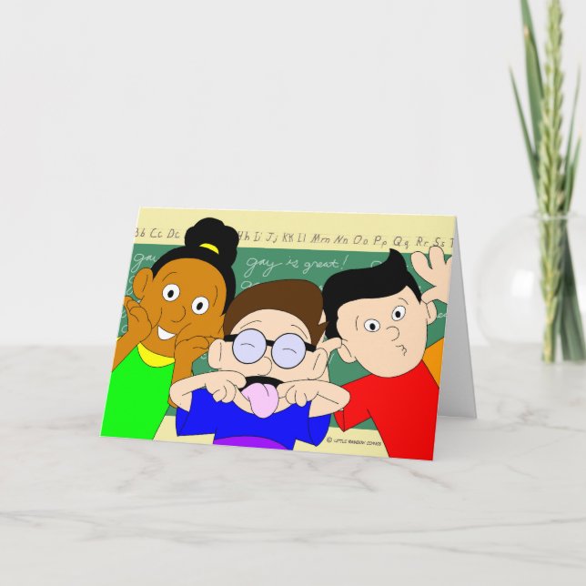 La jeunesse est passagère : Carte d'anniversaire (Devant)