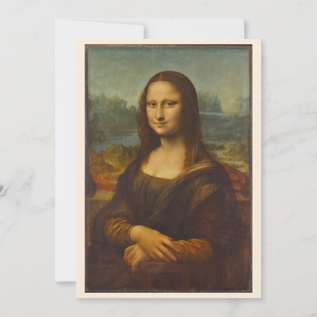 La Joconde de Léonard de Vinci, Art de la Renaissa (Devant)