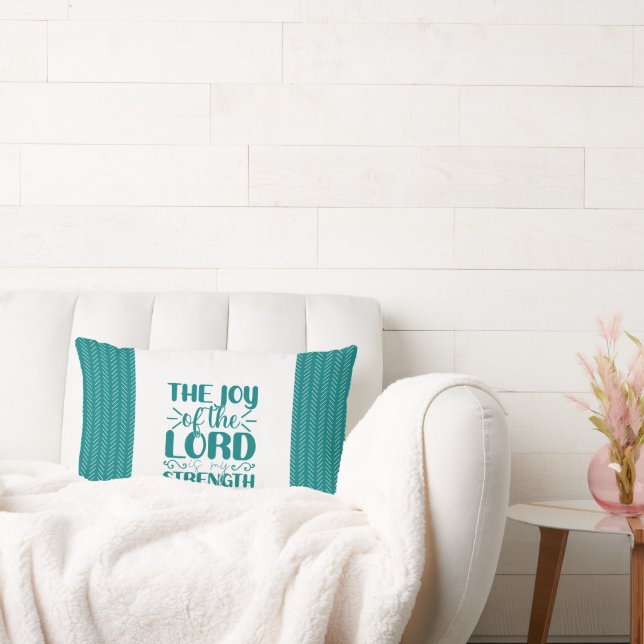 La Joie Du Seigneur Est Ma Force Lumbar Coussin (Canapé)