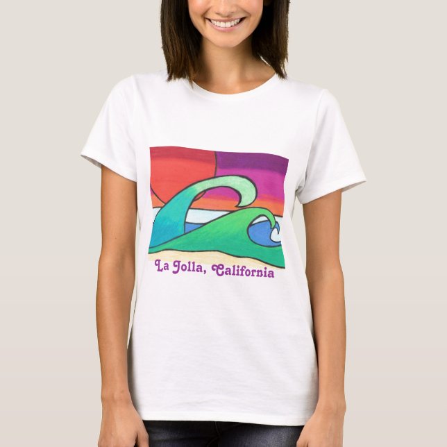 La Jolla, CA T-shirt (Devant)
