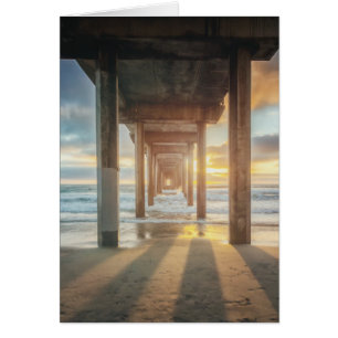 La Jolla, Scripps's Pier at Sunset San Diego