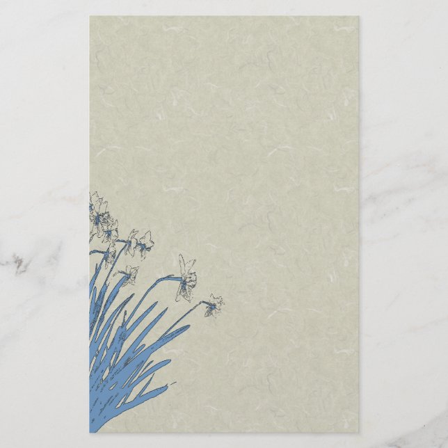 La jonquille fleurit la papeterie (Devant)