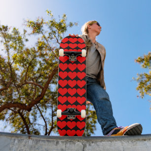 LA JOURNÉE DE VALENTINE COEURS SKATEBOARD DECK