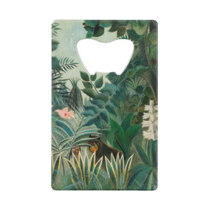 La Jungle équatoriale (1909) par Henri Rousseau.