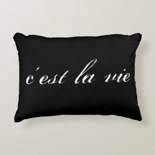 La La de C'est luttent le coussin d'accent