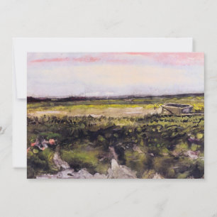 La lande avec une brouette par Vincent van Gogh