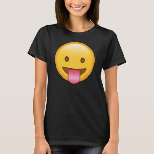 La Langue- Emoji badine le T-shirt