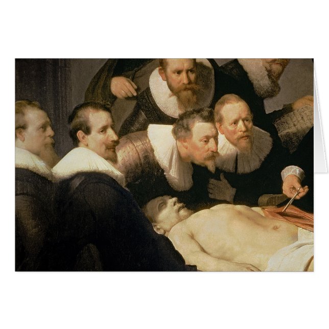 La leçon d'anatomie de Dr. Nicolaes Tulp, 1632 (Devant horizontal)