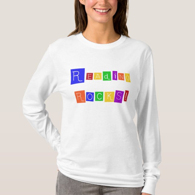 La lecture bascule des T-shirts et des cadeaux (Devant)