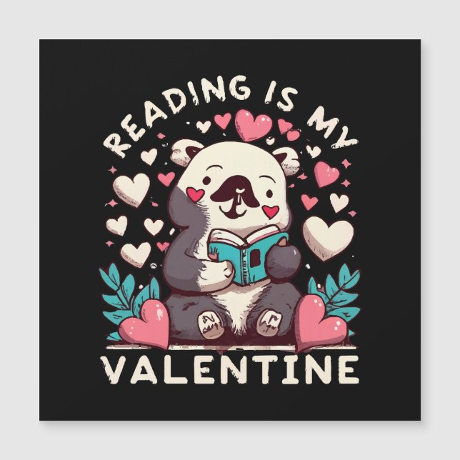La lecture est ma Saint-Valentin (Devant)
