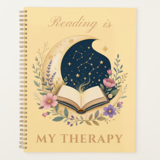 La lecture est ma thérapie Lune céleste