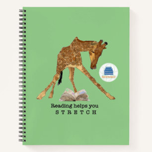La Lecture Vous Aide À Étendre Le Carnet Giraffe