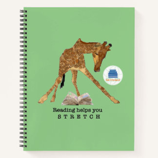 La Lecture Vous Aide À Étendre Le Carnet Giraffe