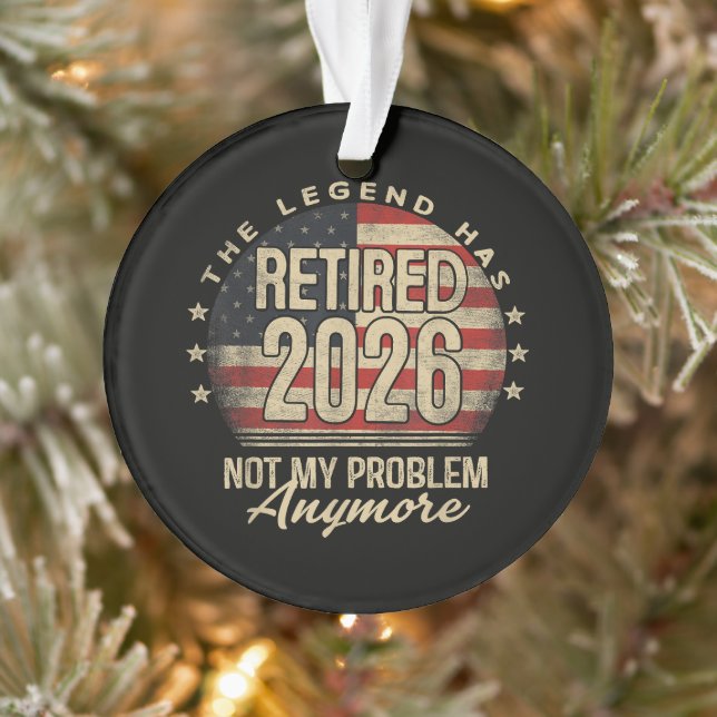 La légende a pris sa retraite 2026 drôle  (Arbre)