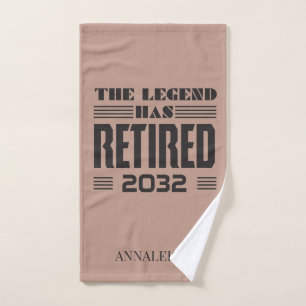 La Légende A Retraité Personnalisé Boss Retraite