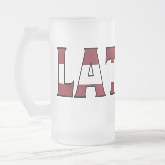 La Lettonie a givré la tasse (Gauche)