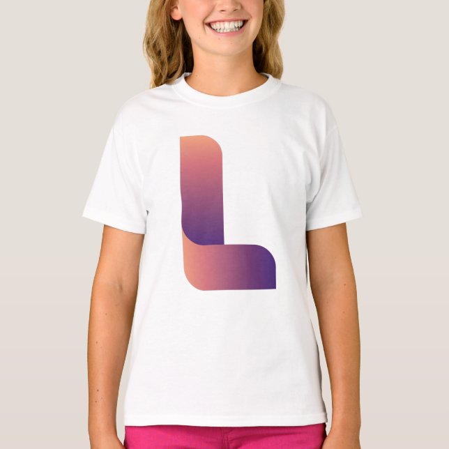 La lettre L T-Shirt (Devant)