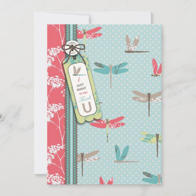 La libellule rêve la carte 2 de TY (Devant)