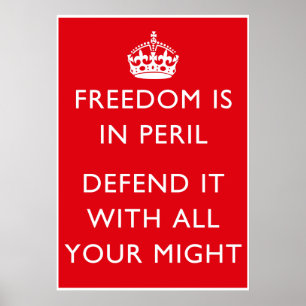 La liberté est en affiche de 2ÈME GUERRE MONDIALE