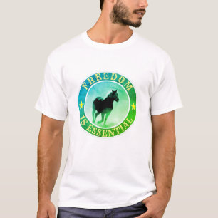 La liberté est essentielle (lumière) T-shirt