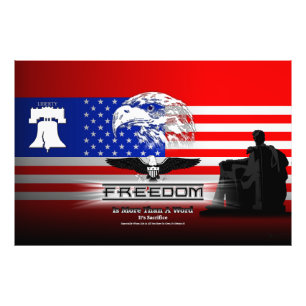 La Liberté Est Plus Qu'Un Mot Hz Impression Photo