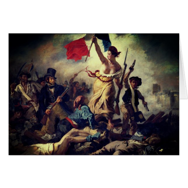 La Liberté guidant le peuple – Eugène Delacroix (Devant horizontal)