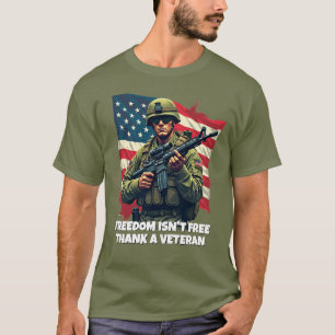 La liberté n’est pas un T-shirt de l’Armée vétéran