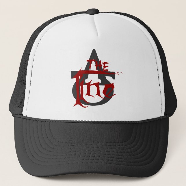 La ligne casquette de baseball de logo (Devant)