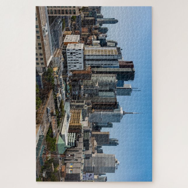 La ligne de Toronto au Canada Puzzle (Vertical)