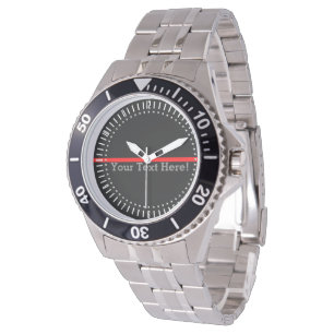 La ligne rouge mince symbolique montre avec votre