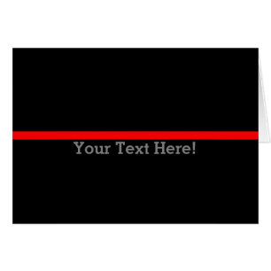 La Ligne Rouge Mince Symbolique Personnalise Cela