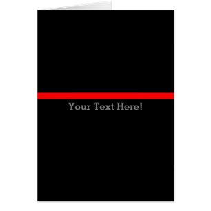 La Ligne Rouge Mince Symbolique Personnalise Cela