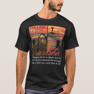 La loi est un T-shirt de miroir