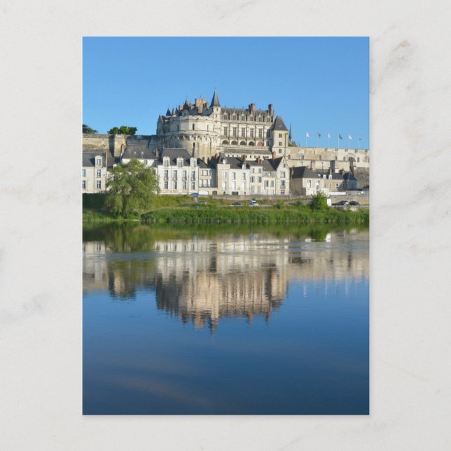 La Loire à Amboise en France Carte postale (Devant)